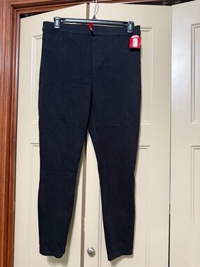 SPANX Black Skinny Ponte Pull-On Leggings
